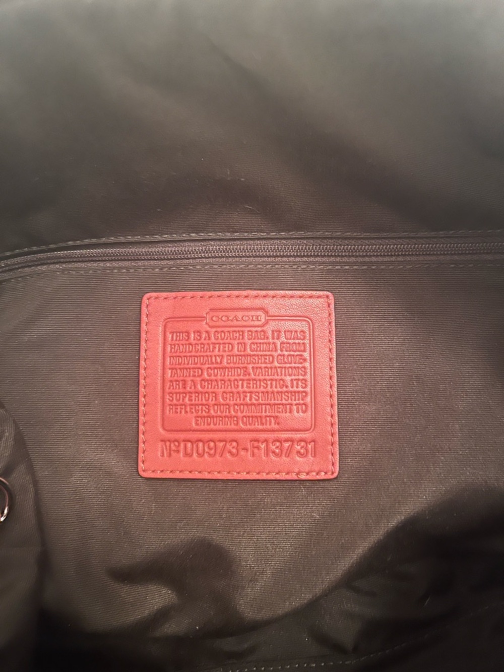 Coach SoHo Pleated Leather Hobo Bag in Rich Rust - Picture 3 of 5